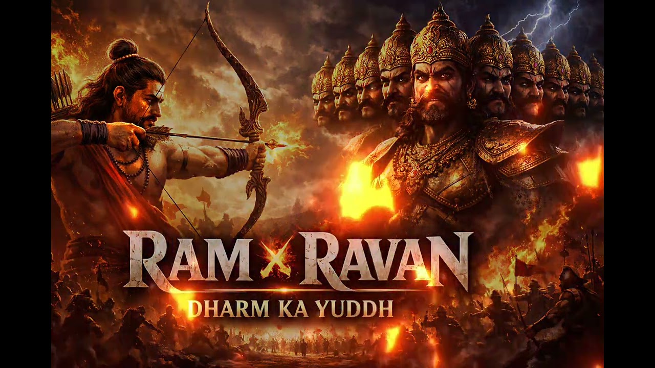 RAM × RAVAN | DHARM KA YUDDH 🔥🚩