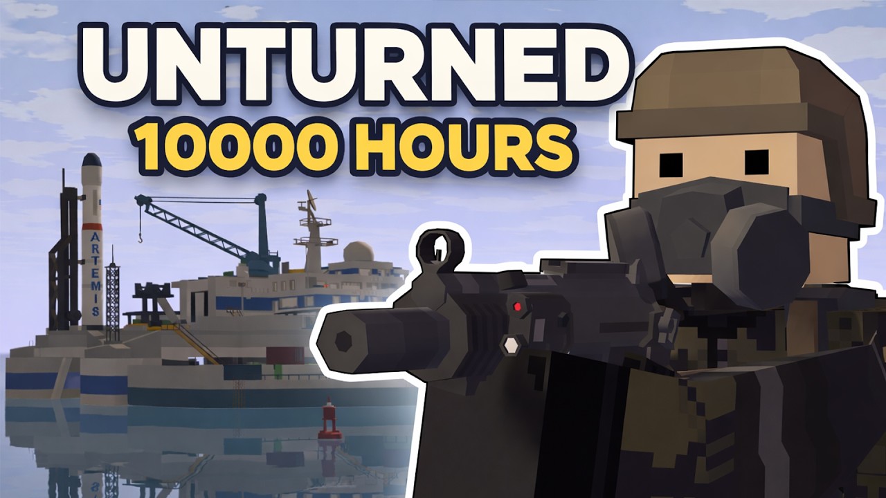 Как игрок-одиночка с 10000 часами игры проходит лучшую карту Unturned