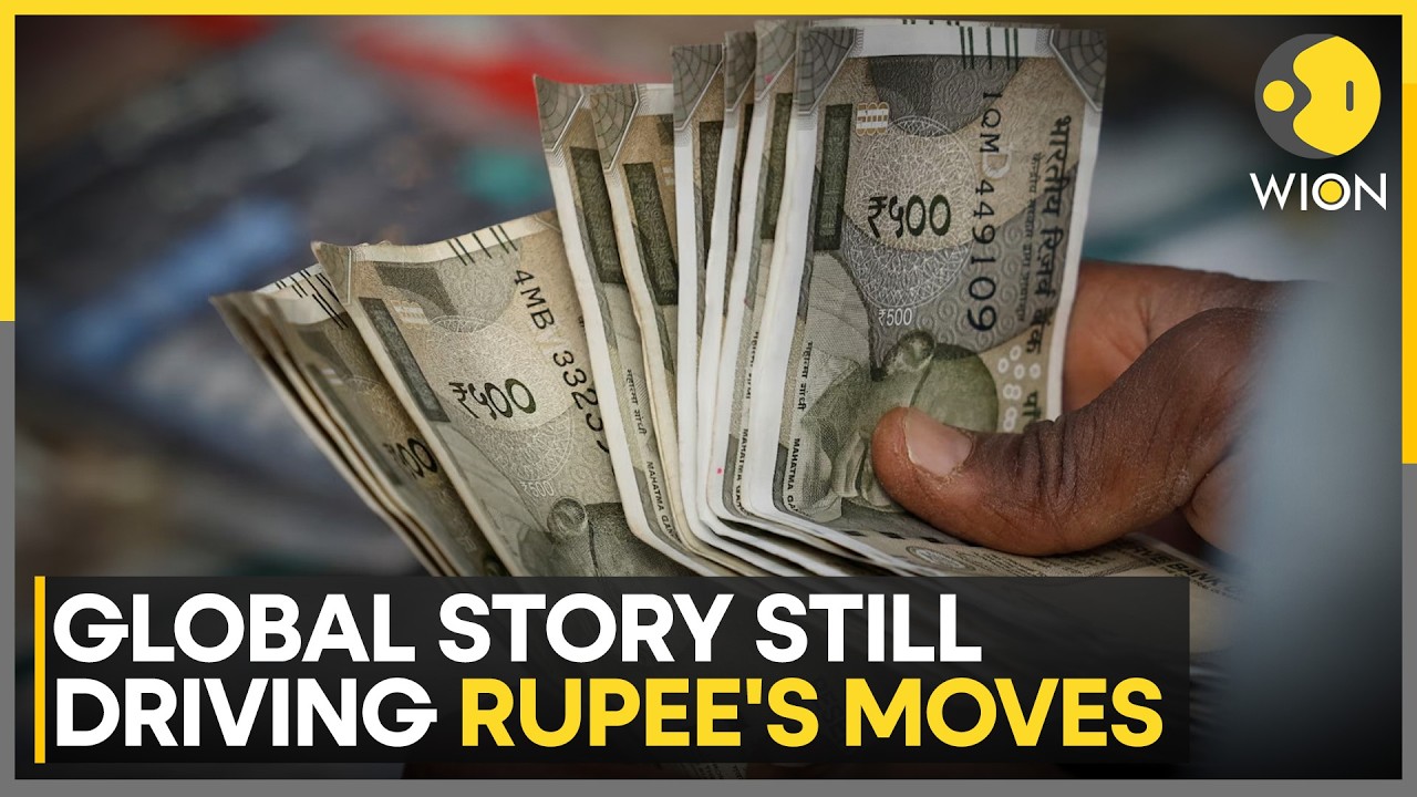 Rupee Hits 96/$ for First Time Ever | WION