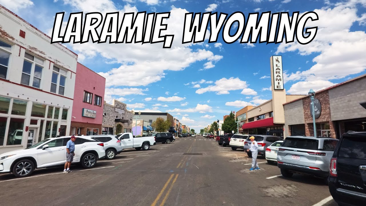 Laramie, Wyoming! Drive with me in Wyoming!