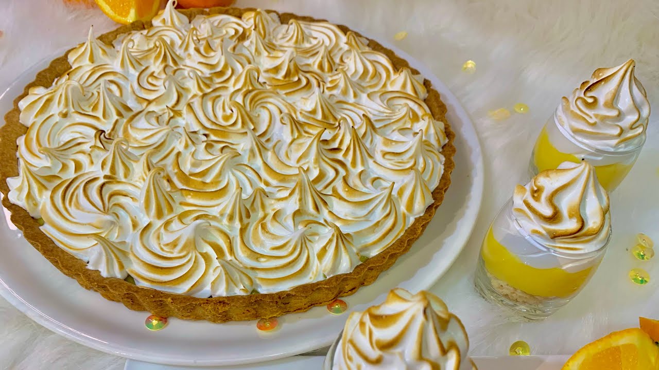 tarte à l’orange meringuée 🍊تارت البرتقال