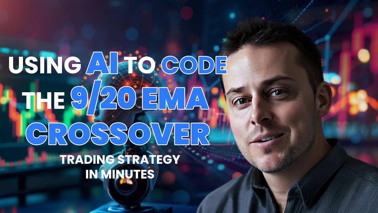 How To Use AI To Code The 9-20 EMA Crossover Trading Strategy In Minutes