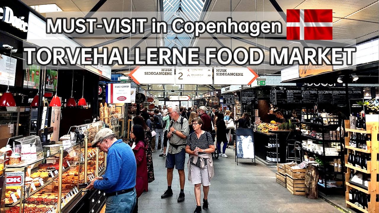 [4K] Inside Torvehallerne: Copenhagen’s Famous Food Market