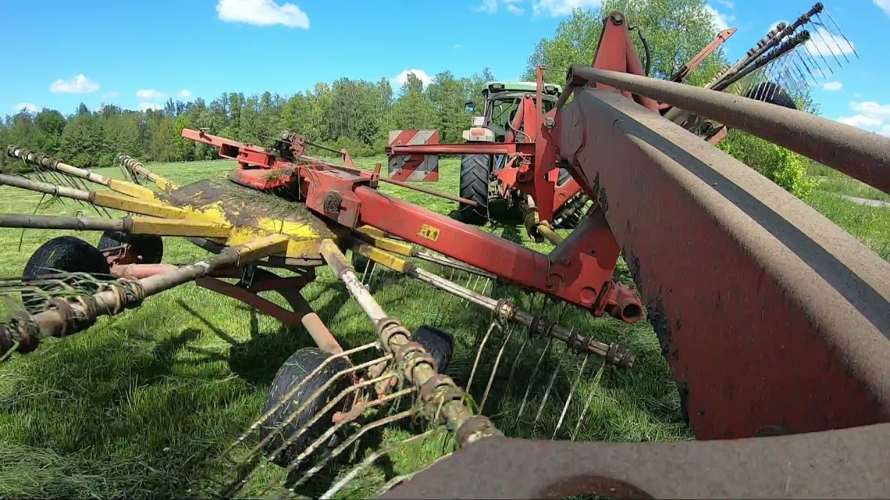 POTTINGER EuroTOP 651A | Grabienie | JD 6210 | Raking Grass | GoPro 7 Black | Wracamy do roku 2020
