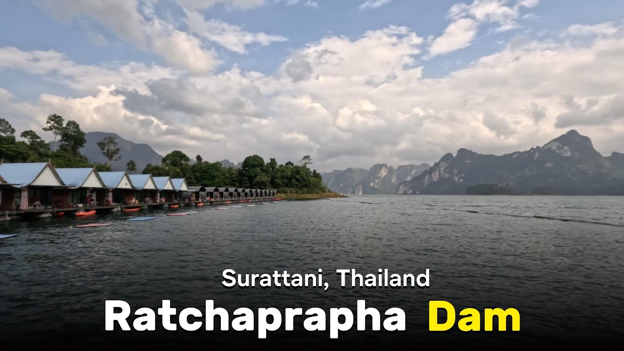 2 Days 1 Night at Ratchaprapha Dam (Cheow Lan Lake) | Khao Sok National Park | Thailand | 4K Video
