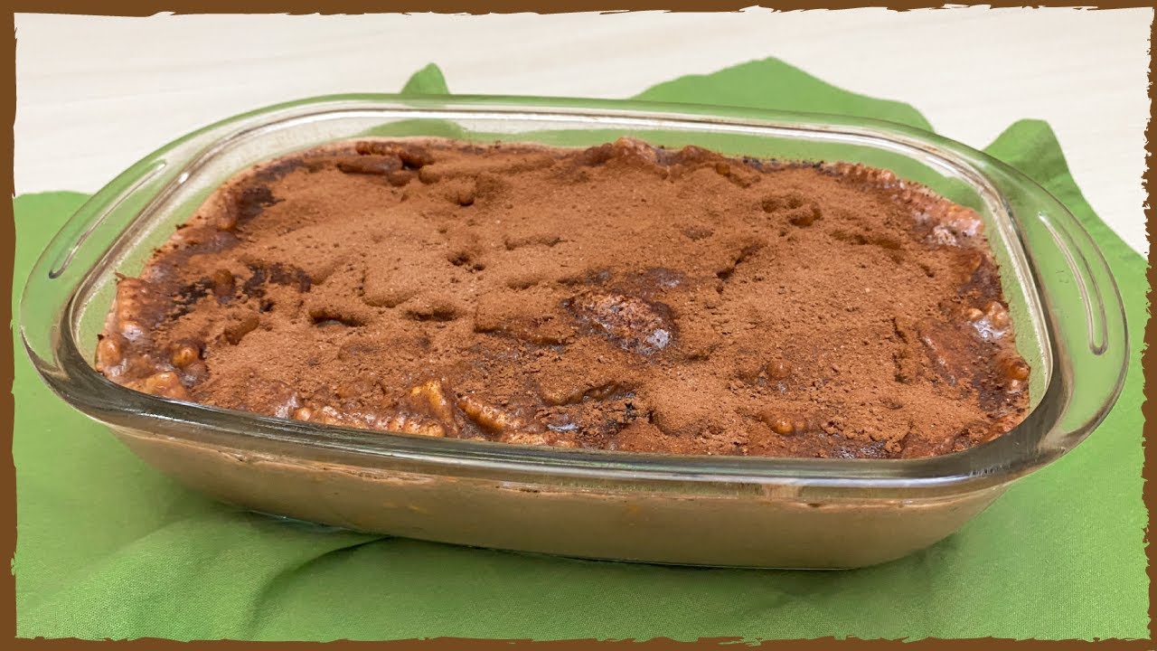 PALHA ITALIANA CREMOSA NA TRAVESSA | SÓ 4 INGREDIENTES | RECEITAS FÁCEIS E RÁPIDAS