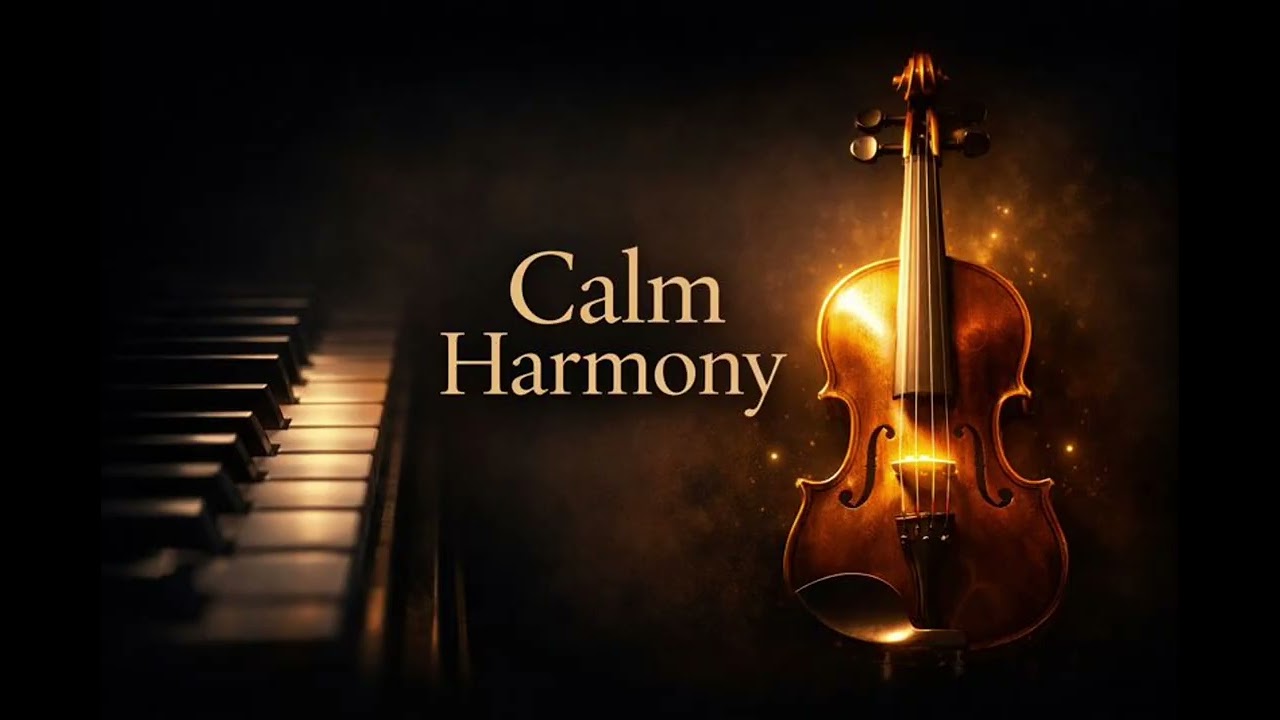 Calm Piano & Violin Instrumental Music for Relaxation | Luxury Background Music