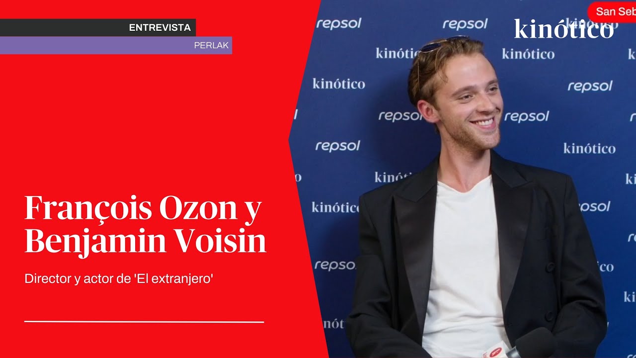 Entrevista a François Ozon y Benjamin Voisin, director y actor de 'El extranjero'