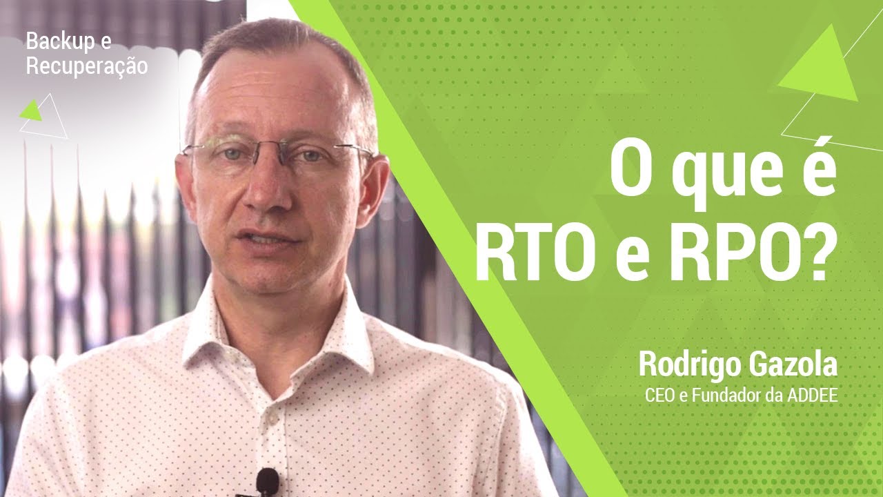 [BACKUP & RECUPERA&Ccedil;&Atilde;O] O que &eacute; RTO e RPO?