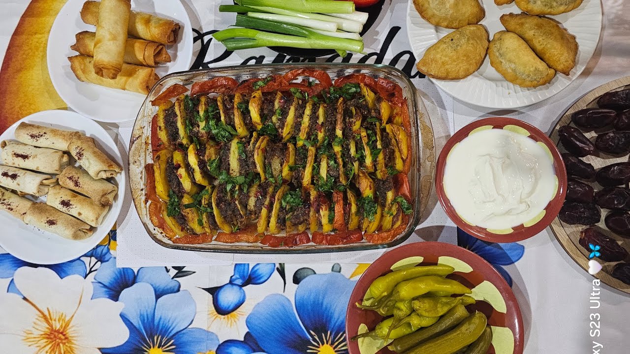 من الحلو للمالح… معروك هش وكفتة بالبطاطا بالفرن بطعم زمان 😍✨ | الحلقة الثالثة من على سفرة رمضان 🤍🌙