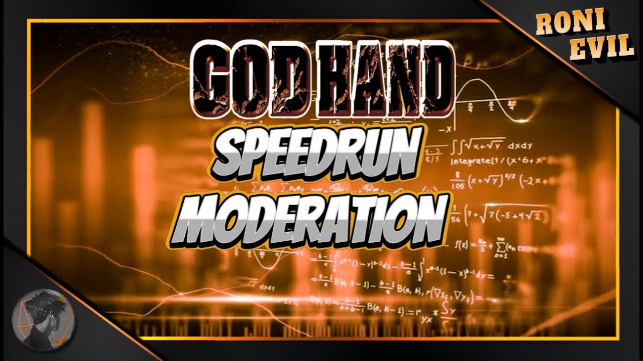 GOD HAND SPEEDRUN MODERATION  | 💥HARD NG+ PCSX2💥 | E LOGO APOS SPEEDRUN HARD NG PCSX2