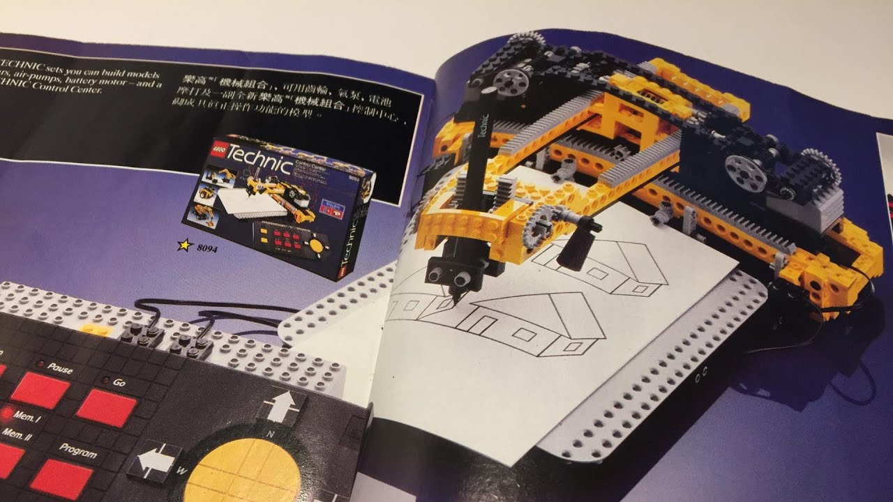 Комментарий ко всем моделям винтажного центра управления LEGO Technic 8094