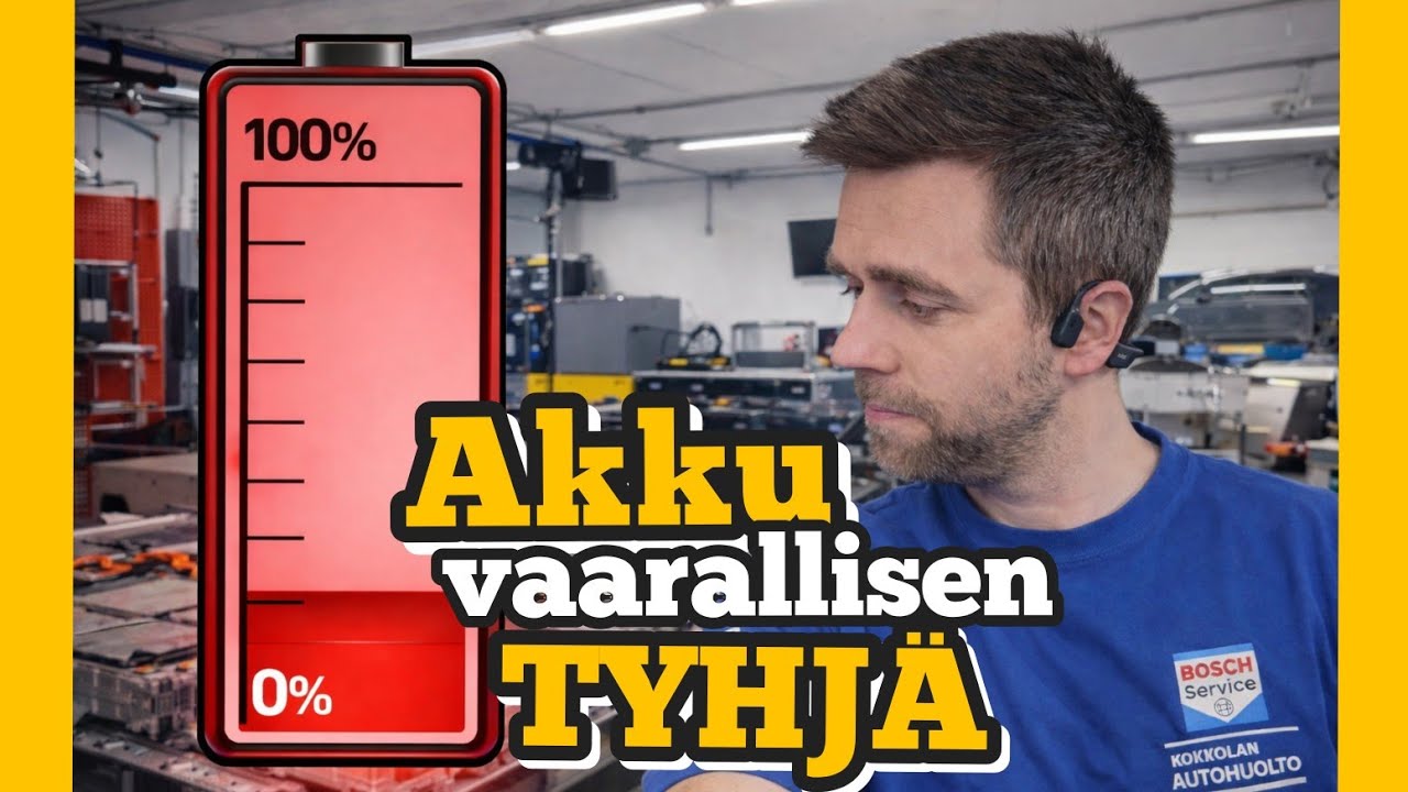 HV akku vaarallisen tyhjä! Miksi?!