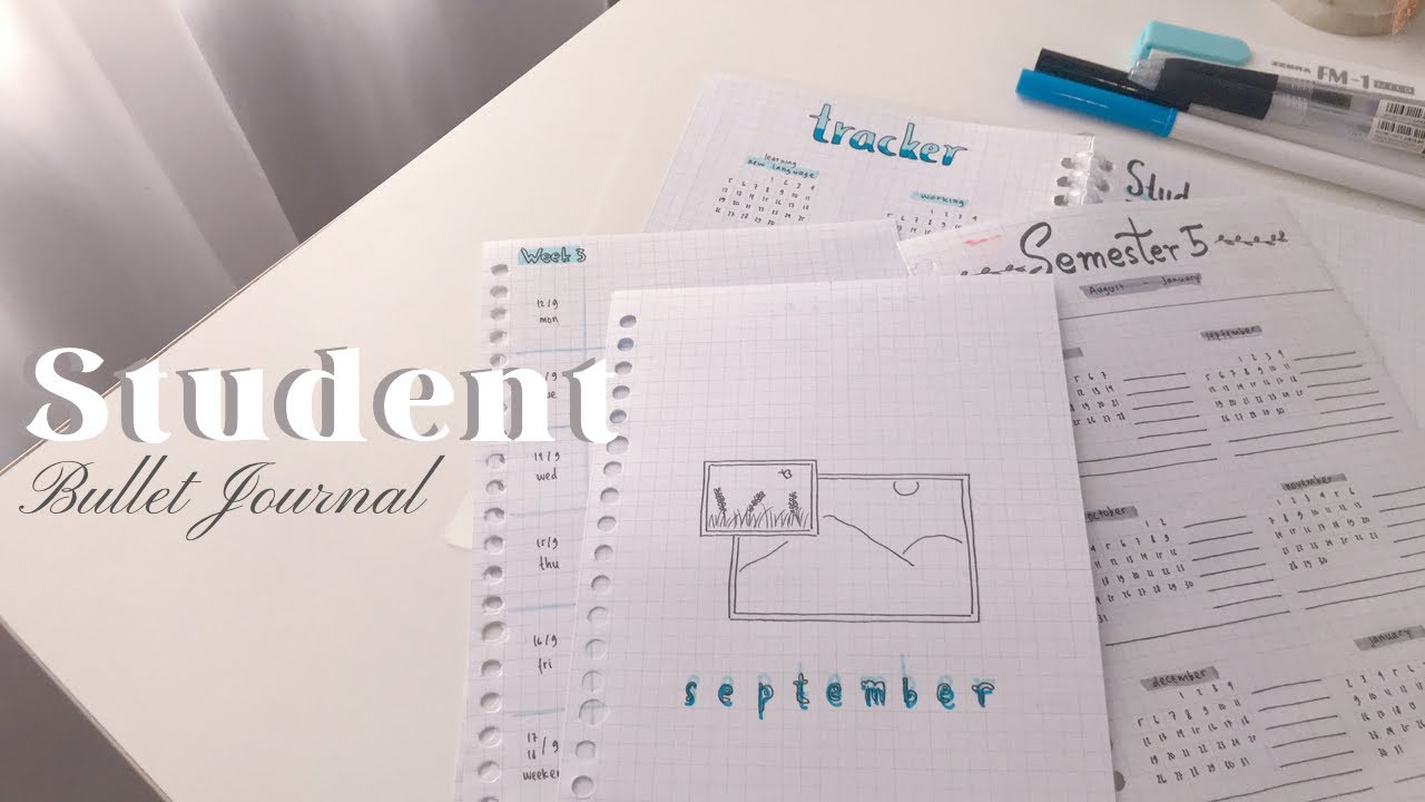 Bullet Journal for Student | Binder Journal