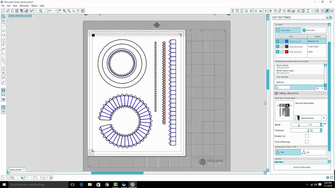 Cutting Pepakura Files with a Silhouette Cameo - The Fast Way