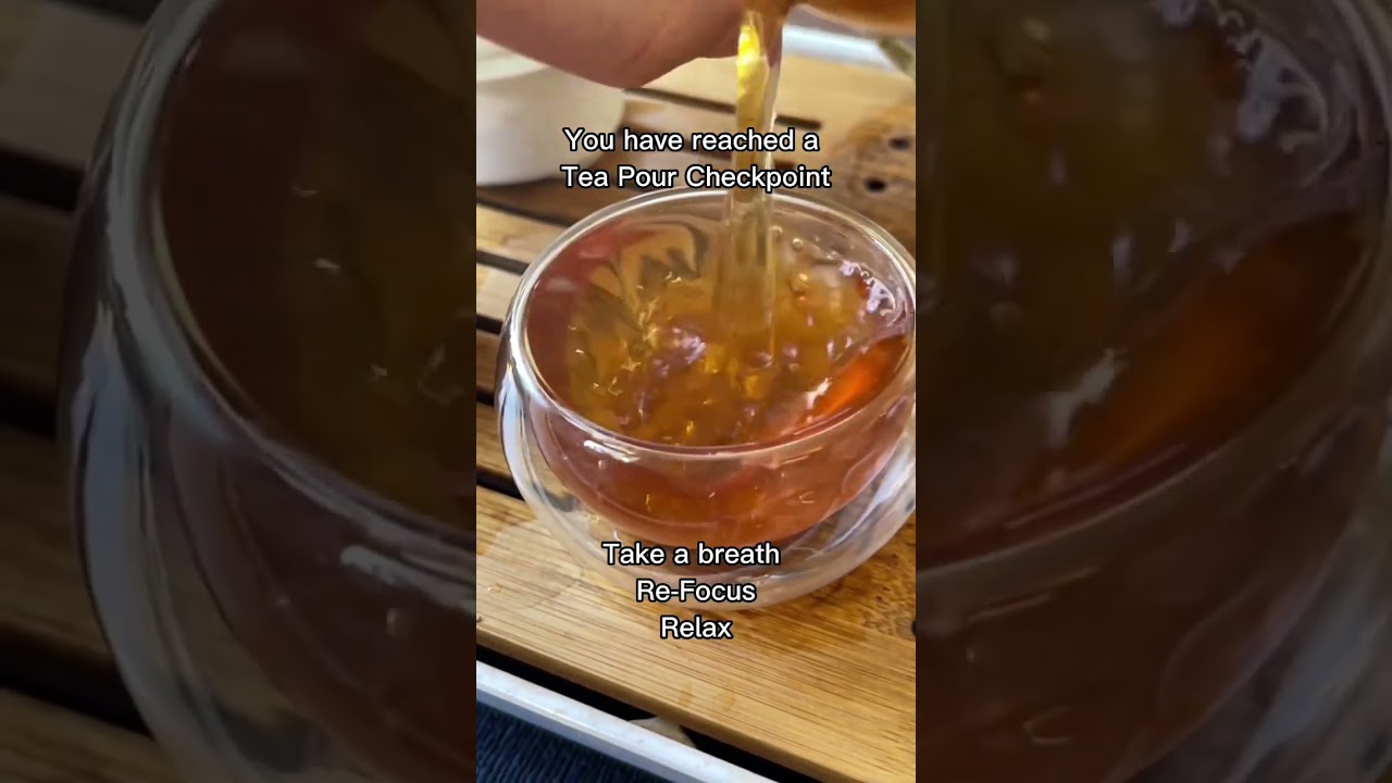 Chill out you got this #tea #teatime #relax #asmr #jessesteahouse #puer #gongfutea #gongfucha
