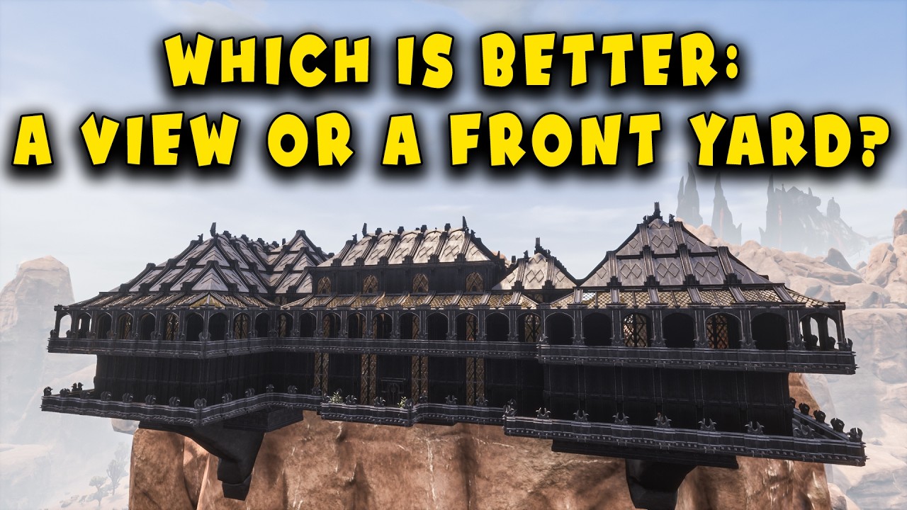 View or Front Yard? This Hilltop Base Has Both! | Conan Exiles