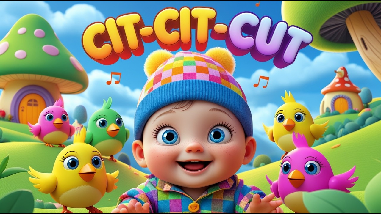 CIT-CIT-CUIT BURUNG BERNYANYI - LAGU ANAK – LAGU BELAJAR DAN HIBURAN BALITA | CeriaKids TV