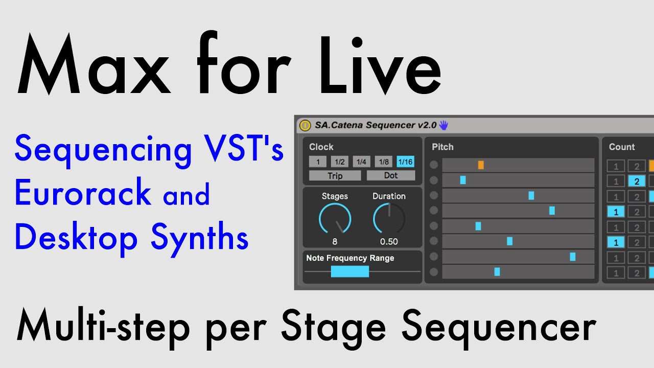 Max for Live: Quickly Create Complex Phrases with this Free Sequencer