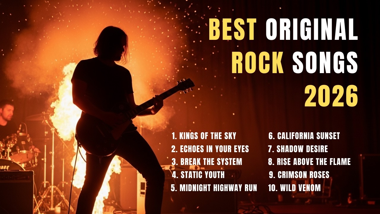 Best Original Rock Songs 2026 🔥 New Alternative Rock Hits