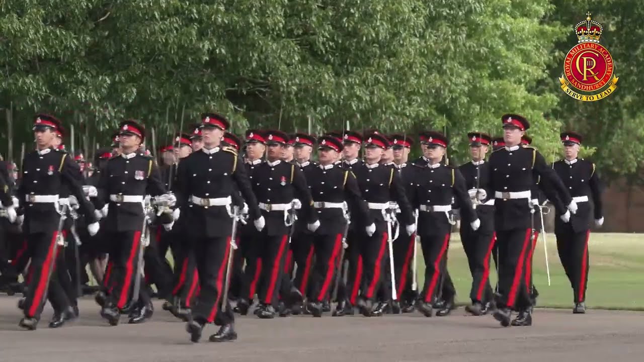 CC 233 Sovereign's Parade at the Royal Military Academy Sandhurst  - 9 August 2024