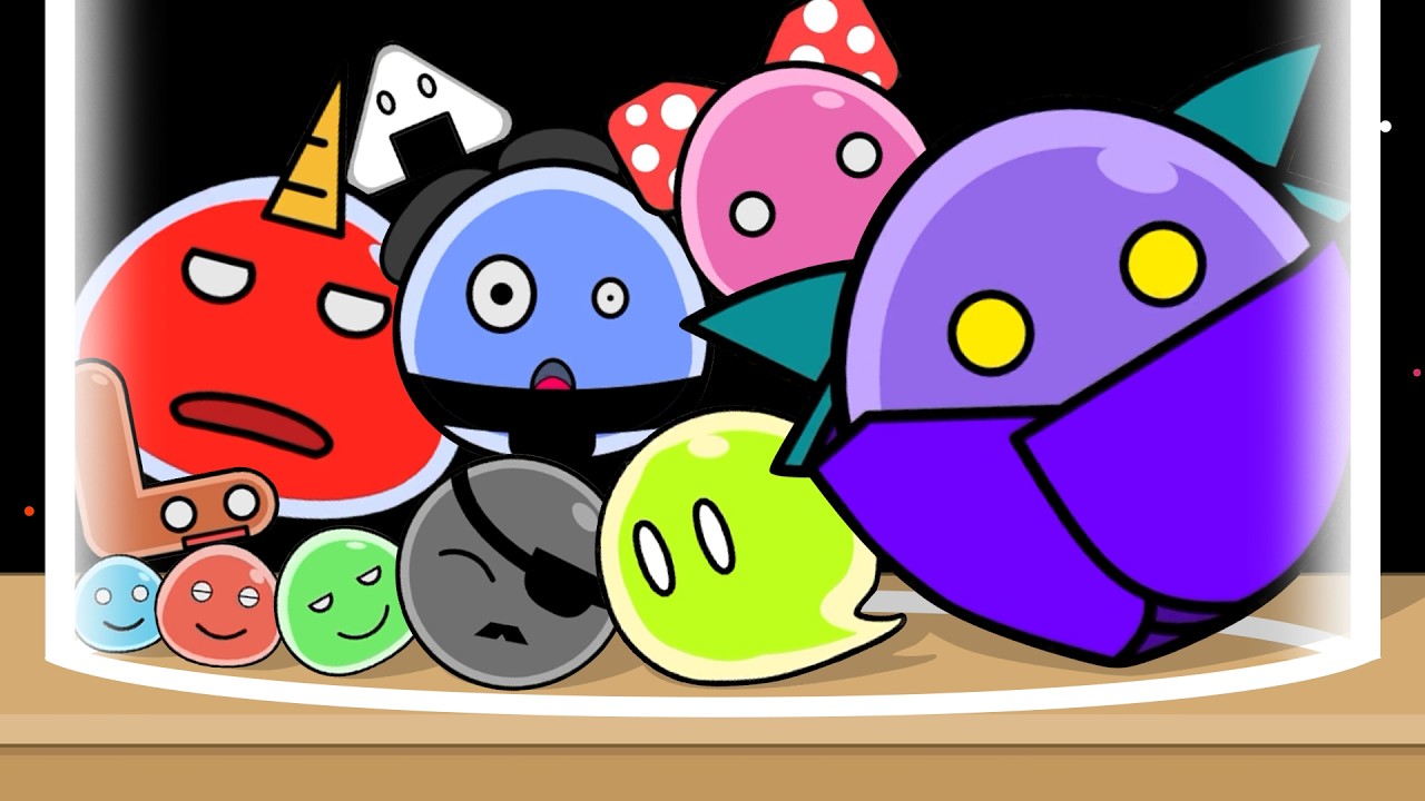 SLIME GAME: Puzzle Merge - 2048 Jelly Balls 3D, Blob Merge 3D, Colorful Slime Merge, ASMR Gameplays
