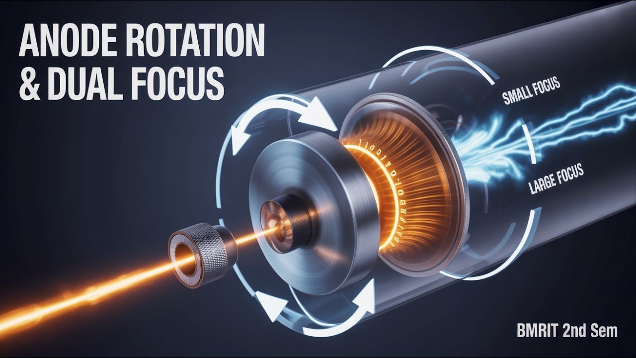 Speed of Anode Rotation, Dual Focus & Practical Considerations | Conventional | BMRIT 2nd Semester
