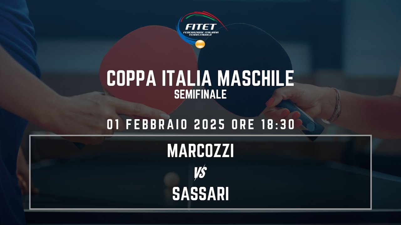 Coppa Italia Maschile🇮🇹 | Semifinale | Marcozzi vs Sassari