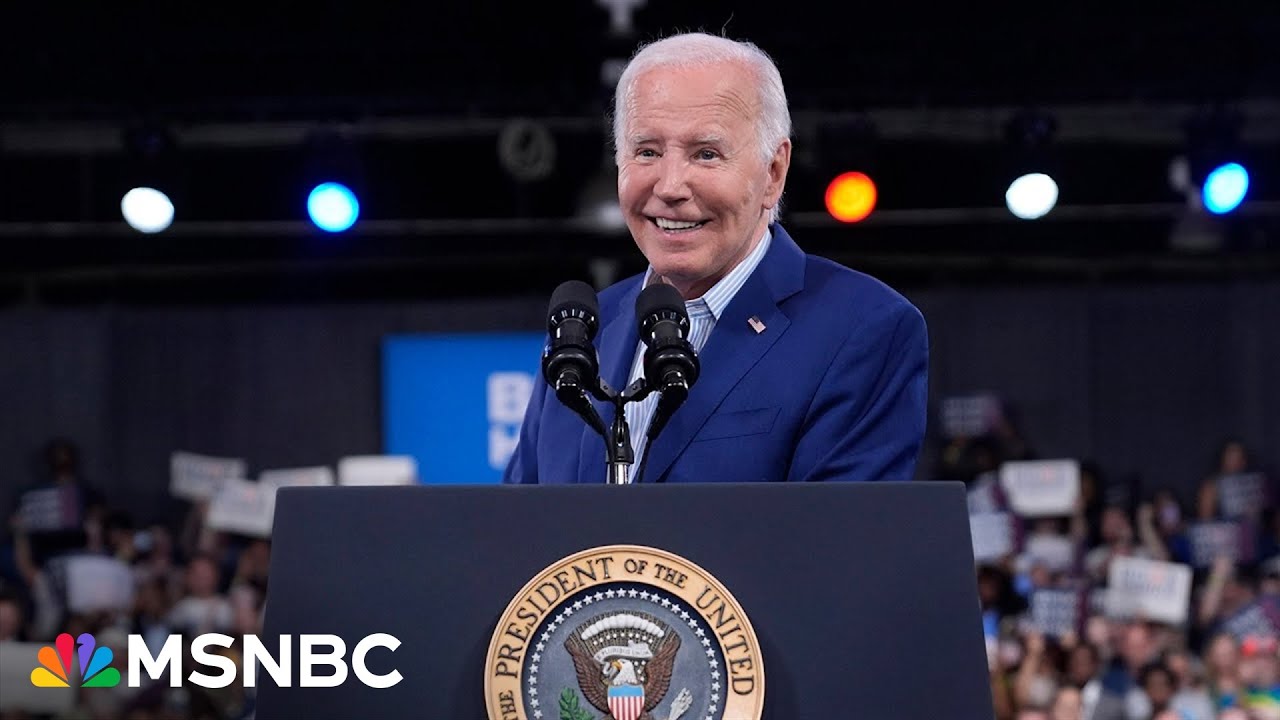 'I'm staying in the race': Biden doubles-down at Wisconsin rally