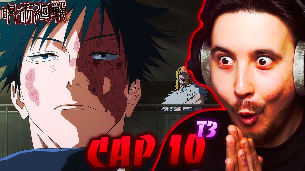MEGUMI SE PONE SERIO!!! JUJUTSU KAISEN SEASON 3 CAP 10!! | REACCIÓN!!