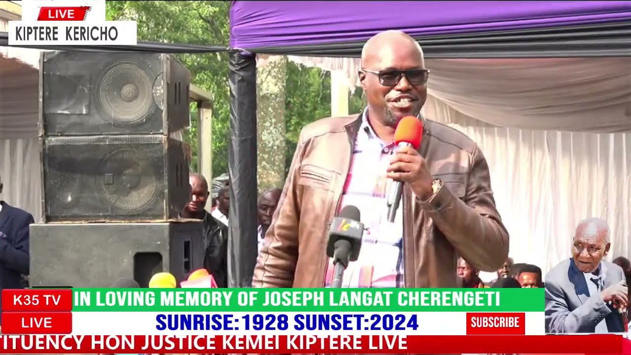 IN LOVING MEMORY OF JOSEPH LANGAT CHERENGETI |FATHER TO MP SOIN SIGOWET HON JUSTICE KEMEI