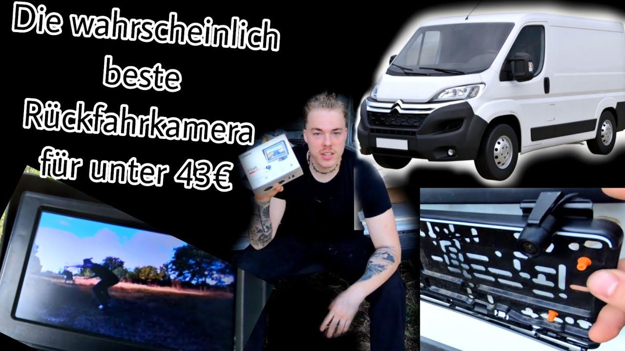 Jansite Rückfahrkamera Review + Einbau im Citroen Jumper L1H1