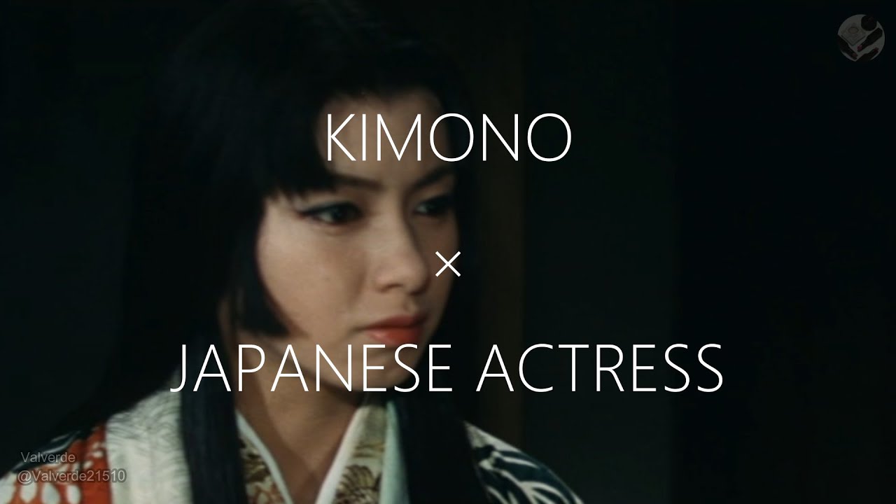 【日本の女優と着物】くノ一忍法 (1964) 野川由美子 Kunoichi ninpo 姫カット【KIMONO × JAPANESE ACTRESS】