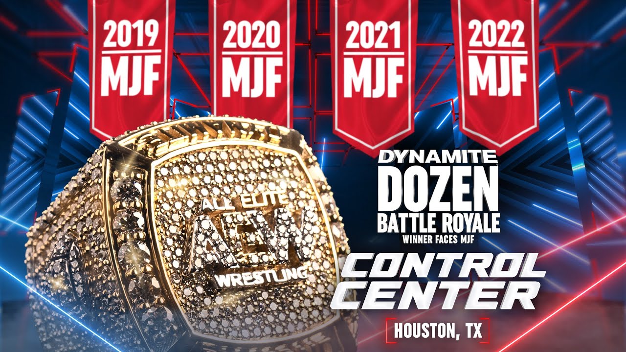 The 5th Annual Dynamite Dozen Battle Royale is Here! | AEW Control Center: Houston, 10/18/23