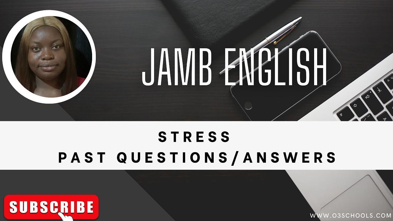 JAMB English 2025 EP 31 - Stress Pattern + Likely Exam Questions and Answers