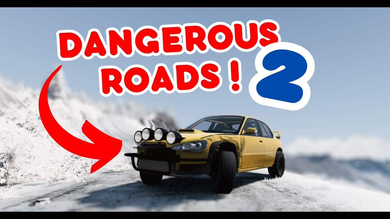 Embark on Dangerous Road 2 - One wrong move could lead to a tumble! 🚗💨 Are you up for the challenge?