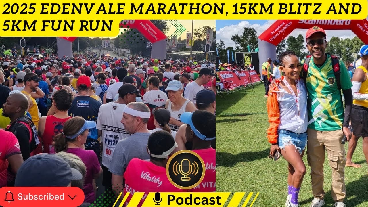2025 Edenvale Marathon, 15km Blitz and 5km fun run