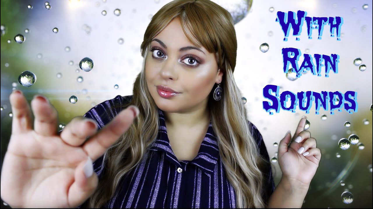 HUMAN RAIN Sounds w/ Real Rain (Trickle, Drip, Drop) |ASMR