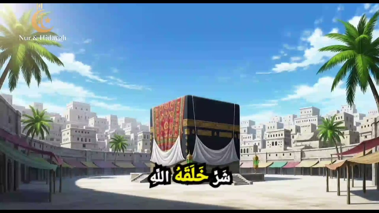 سبب نزول سورة الفلق | وكيف أوصى النبي ﷺ بها للحماية والشفاء؟📝
