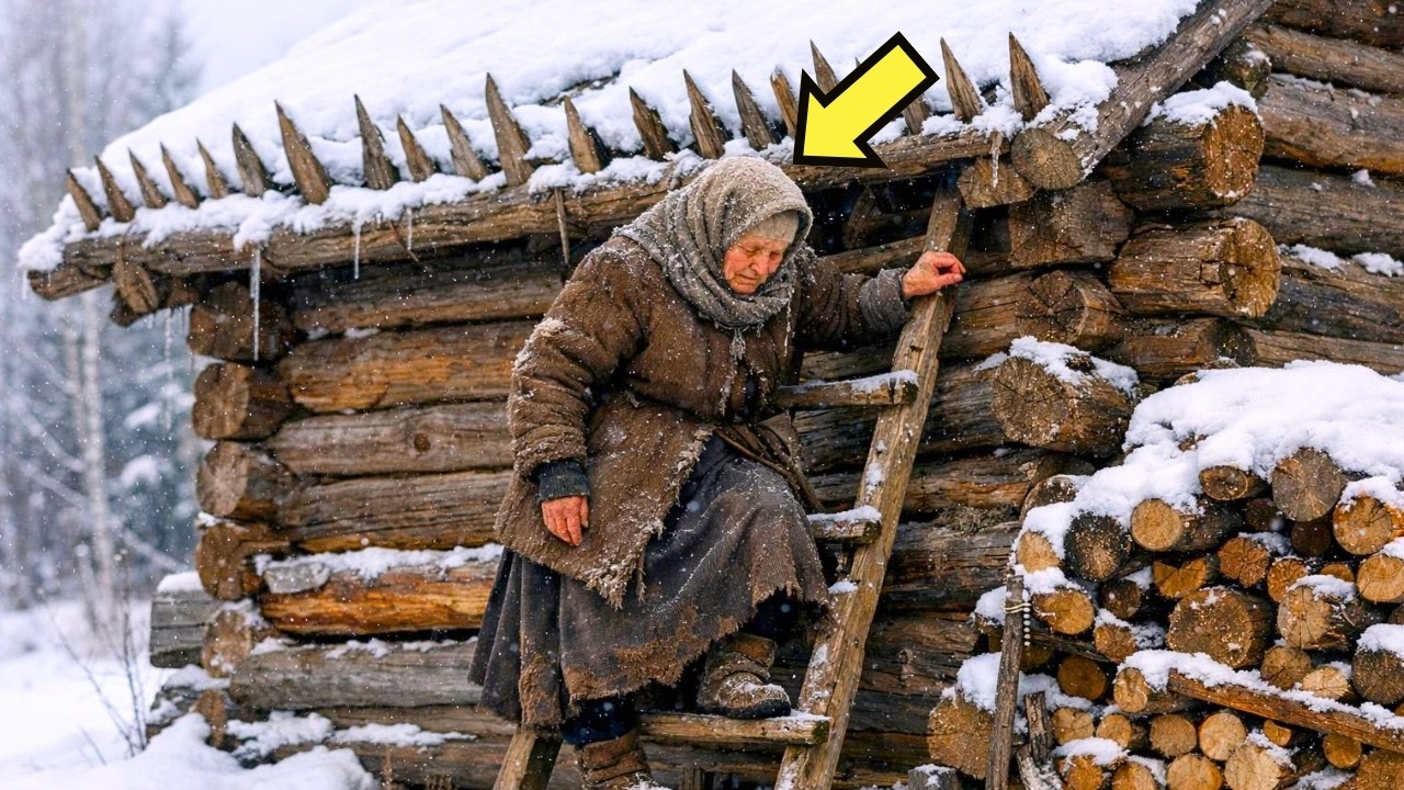 TODOS SE RIERON DE LOS TRONCOS AFILADOS EN EL TECHO… HASTA QUE EL INVIERNO MOSTRÓ LA RAZÓN