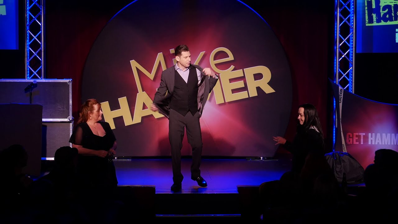 Out of Control Audience Member - Mike Hammer Las Vegas Comedy Magic Show