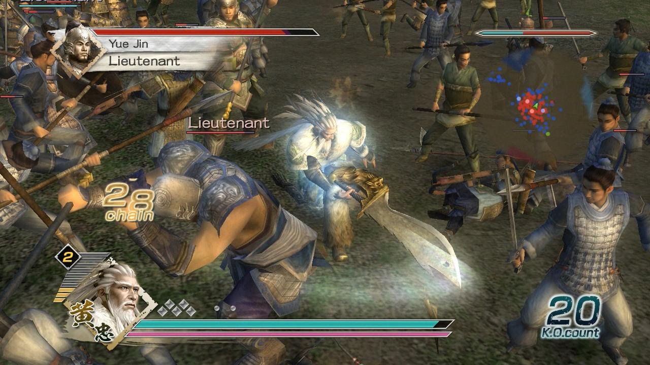 Dynasty Warriors 6 - Huang Zhong Free Mode - Chaos Difficulty - Battle of Mt. Ding Jun