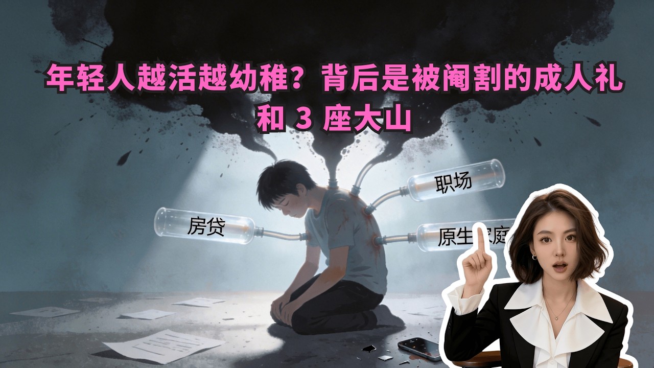 别骂 30 岁巨婴了！这届年轻人的无奈，90% 的人都不懂