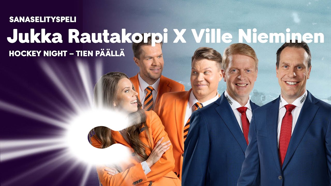 Sanaselityspeli: Jukka Rautakorpi X Ville Nieminen| C More Sport