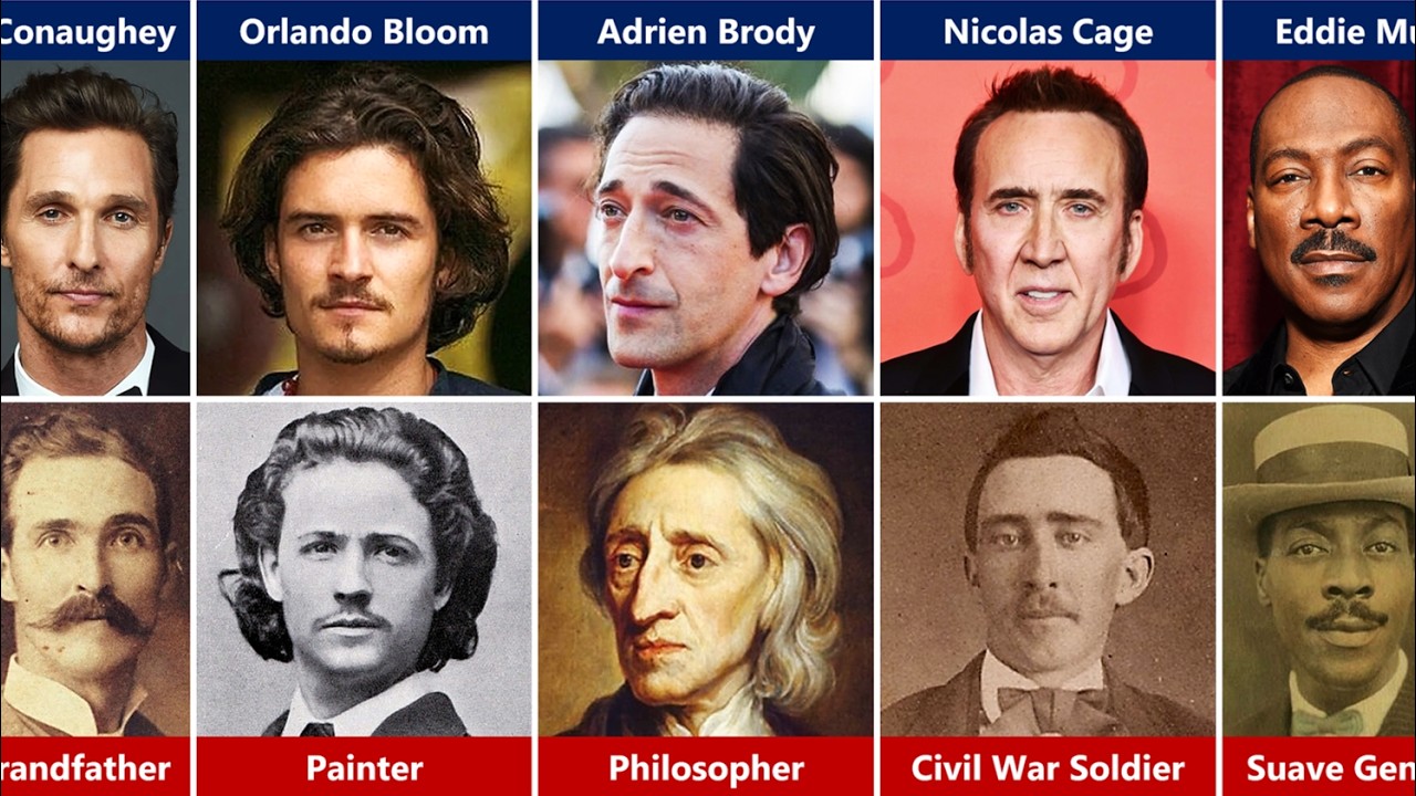 Unbelievable! Celebrities Who Look Exactly Like People From History 🤯