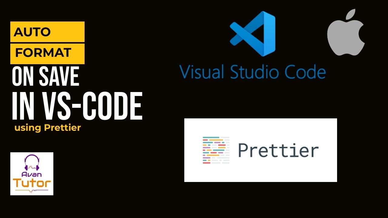 Format on Save in VS Code using Prettier (Mac Edition)