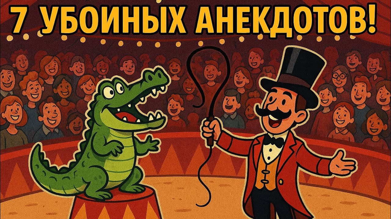 7 Убойных Анекдотов!