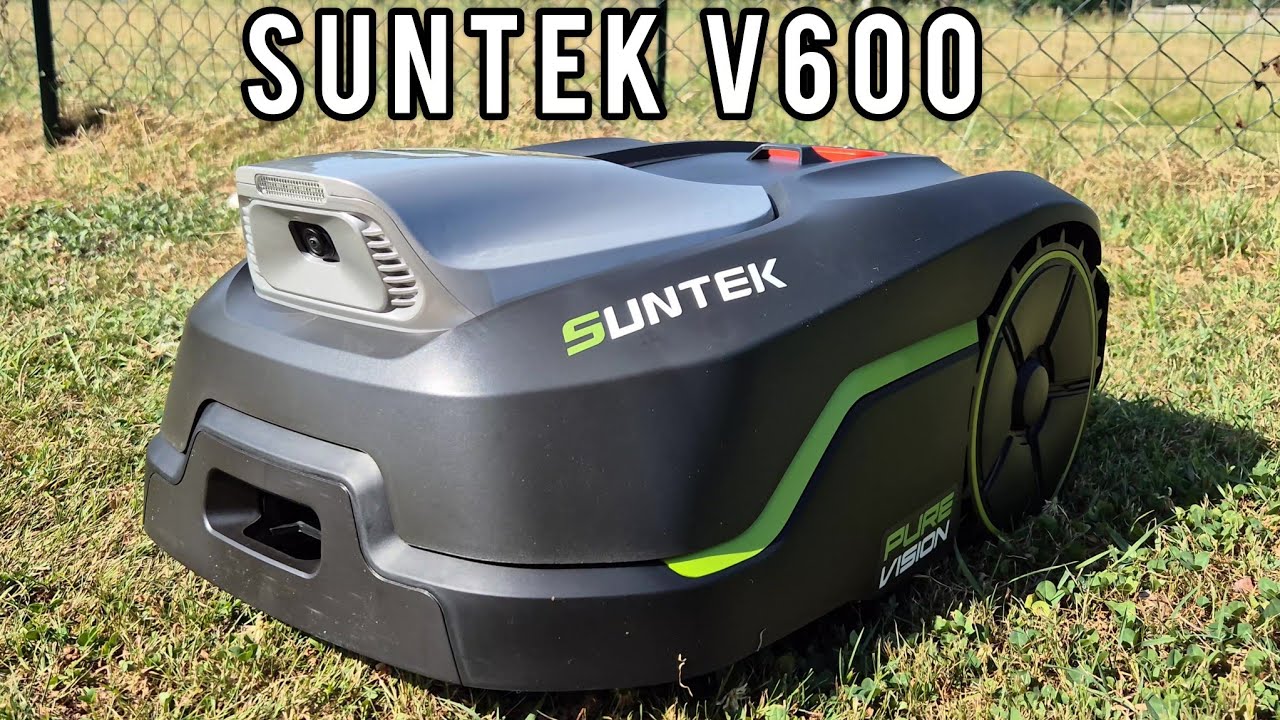 [SUNTEK] V600 - Robot tondeuse avec caméra AI jusqu'à 600m²