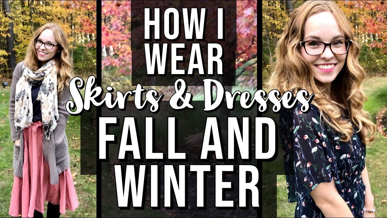 Wearing Skirts & Dresses in Cool Weather | More Thoughts on Modesty | Roolee, Burlington, Marshalls