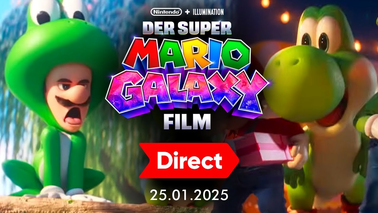 Yosh reagiert auf die Der Super Mario Galaxy Film Direct vom 25.01.2026